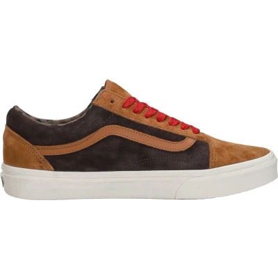 Afbeelding van Vans OLD Skool Unisex Sneakers laag, Maat: 47, Walnut Leer en textiel