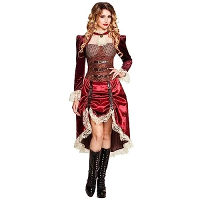 Afbeelding van Boland Kostuum Lady Steampunk (36/38) Volwassenen