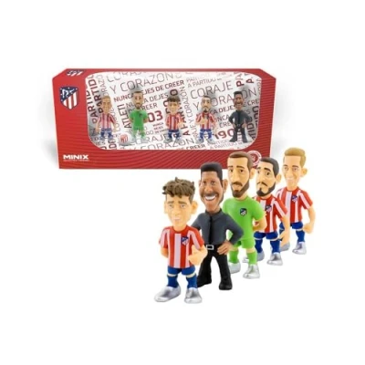 Afbeelding van MINIX Atletico de Madrid 5 stuks PVC figuren 7 cm (Simeone, Oblak, Koke, Griezmann, Llorente)