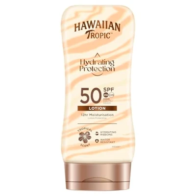 Afbeelding van Hawaiian Tropic SPF50 zonnebrandlotion Lichaam 180 ml