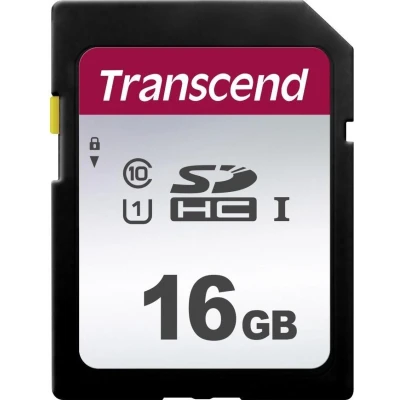 Afbeelding van Transcend 300S Flashgeheugenkaart 16 GB UHS I U1 / Class10 SDHC