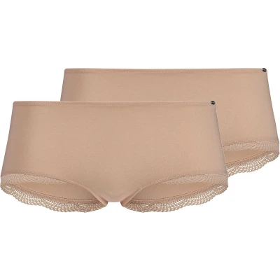 Afbeelding van Skiny 2ER PACK Onderbroeken, Dames, Maat: 44, Beige