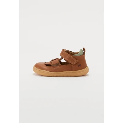 Afbeelding van Wheat Prewalker SVEN Unisex Outdoorsandalen voor kinderen, Maat: 24, Cognac Leer