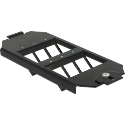 Afbeelding van Delock Keystone Halterung 6 Port für Bodentank