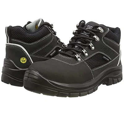 Afbeelding van Skechers Veterboots, Heren, Maat: 43, Schwarz Nubukleer