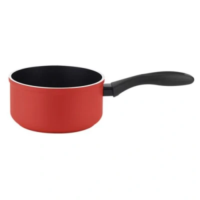 Image de Casserole à Lait Induction 16 cm Aluminium Forgé Antiadhésif sans PFOA FAGOR Maxima Rouge