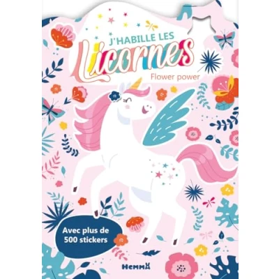 Afbeelding van J&#039;HABILLE LES LICORNES FLOWER POWER