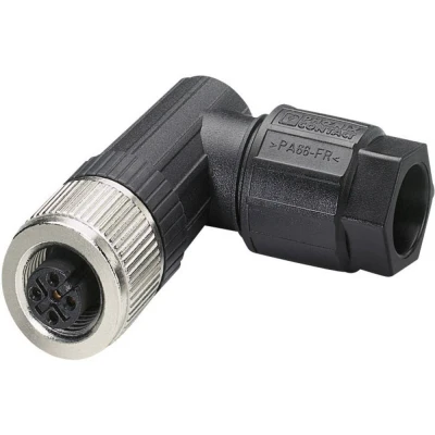 Afbeelding van Phoenix Contact 1424656 Sensor/actuator connector, niet geassembleerd M12 Aantal polen: 4 1 stuk(s)