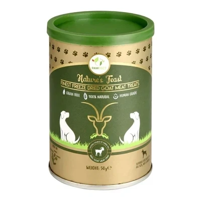 Afbeelding van Pawfect Freeze Dried hondensnack Geit 50 gr.