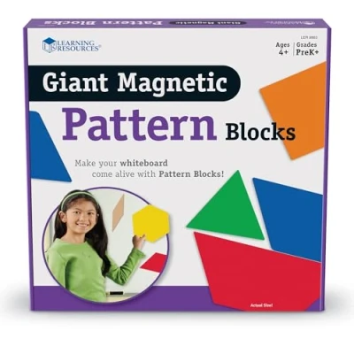Afbeelding van Demonstratieset voor gigantische magnetische vormen van Learning Resources