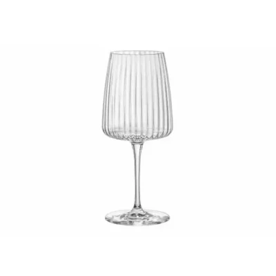 Afbeelding van Bormioli Rocco Exclusiva Set van 4 rode wijnglazen 532 ml, wijnglas Merlot en Cabernet Sauvignon, sterrenkristalglas, met XLT behandeling, vaatwasmachinebestendig, Made in Italy