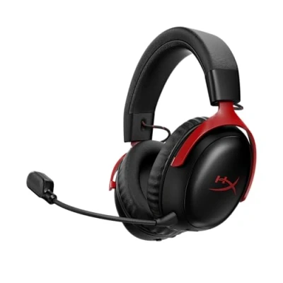 Image de HyperX Cloud III S Wireless Gaming Headset (zwart rood)