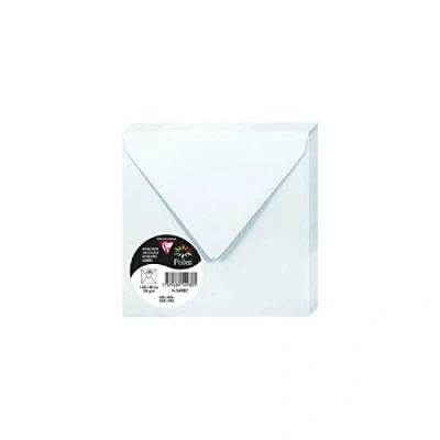 Afbeelding van Clairefontaine 10351C, verpakking met 5 kaarten, 10,5 x 14,8 cm, 210 g/m², kleur: watermeloen, uitnodiging voor evenementen en overeenkomst, Pollen serie, graan papier van hoge kwaliteit