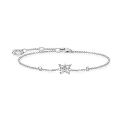 Afbeelding van Thomas Sabo Dames Armband 925 Zilver 10 Zirkonia One Size 88281004