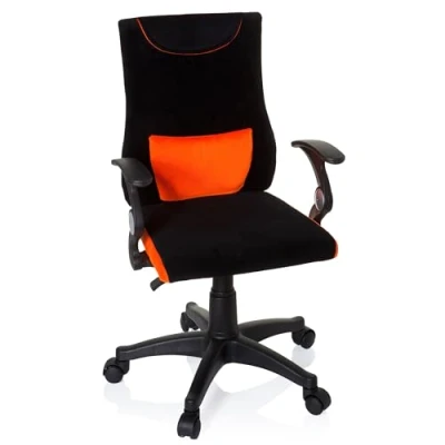 Afbeelding van hjh office Kiddy Pro AL Bureaustoel Kinder Oranje