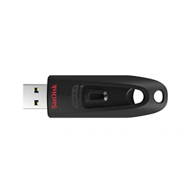 Afbeelding van SanDisk SDCZ48 032G GAM46T Ultra 32GB geheugenstick USB 3.0 tot 130MB/s 3 stuks zwart