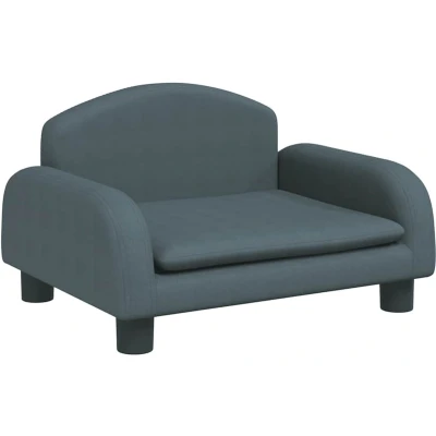 Afbeelding van Hondenmand 50X40X30 Cm Stof Donkergrijs