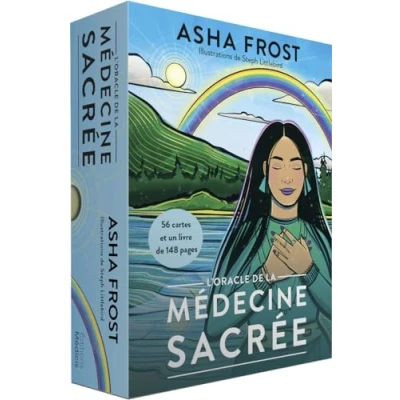 Afbeelding van L&#039;ORACLE DE LA MEDECINE SACREE (LIVRE + 56 CARTES)