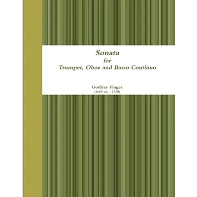 Afbeelding van Sonata for Trumpet, Oboe and Basso Continuo