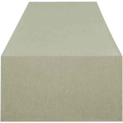 Afbeelding van Tafelloper Wien Home modern tafelkleed met vlekbescherming voor het hele jaar groen 40 x 140 cm