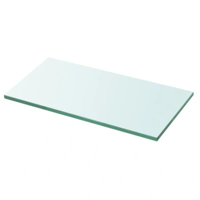 Afbeelding van Wandschap transparant 30x12 cm glas