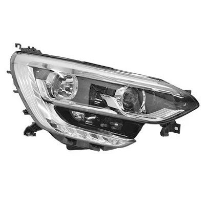 Afbeelding van VAN WEZEL 4407964V Koplampen rechts H7/H7 Met daglicht (LED) voor rechtsrijdend verkeer Zonder afregelmotor LWR PX26d RENAULT: Megane 4