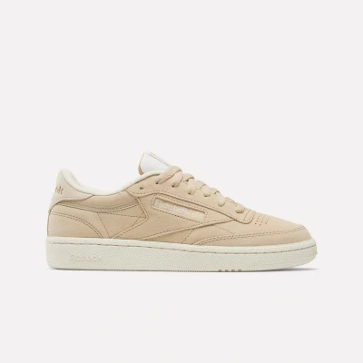 Afbeelding van Reebok Classic CLUB C Sneakers laag, Dames, Maat: 41, Tan sand clay Leer en textiel