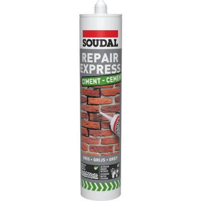 Afbeelding van Soudal Repair Express Cement 300ml Grijs