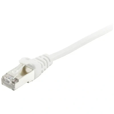 Afbeelding van Equip 605513 RJ45 Netwerkkabel, patchkabel CAT 6 S/FTP 0.25 m Wit Vergulde steekcontacten 1 stuk(s)