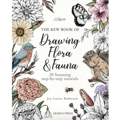 Afbeelding van The Kew Book of Drawing Flora and Fauna