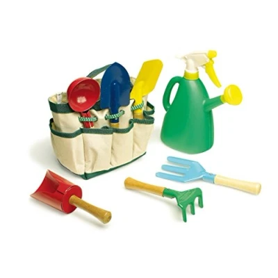 Afbeelding van Small Foot Tuintas met Tuingereedschap, 8dlg.