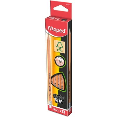 Image de Crayon graphite Maped Blackpeps HB