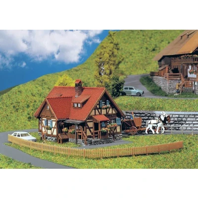 Afbeelding van Faller Landelijk vakwerkhuis modelbouwsets, hobbybouwspeelgoed voor kinderen, modelverf en accessoires