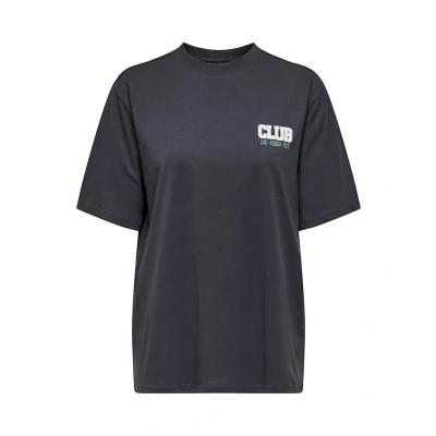 Afbeelding van ONLY Tshirt Jenna Grijs dessin M