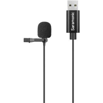 Afbeelding van Saramonic ULM10L, USB Lavalier Clip on Microfoon ULM10L voor PC en Mac, 6 meter kabel
