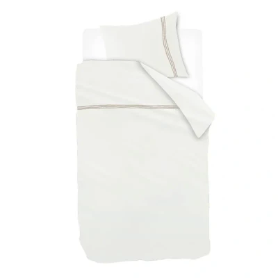 Afbeelding van Ivorlyn Miami Dekbedovertrek Eenpersoons 140x200/220 cm White