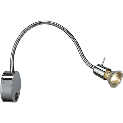 Afbeelding van SLV DIO FLEX PLATE 146692 Wandlamp GU10 50 W Halogeen Chroom