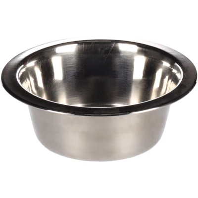 Afbeelding van Flamingo Hondenvoerbak Inox Grijs 13 x cm