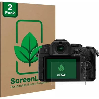 Afbeelding van ScreenLeaf Screenprotector voor Panasonic Lumix DC G91 Duurzame schermbescherming Folie Beschermfolie transparant (2 Stuks)