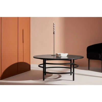 Afbeelding van Zeno ronde salontafel ø100 cm zwart