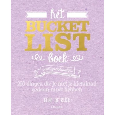 Afbeelding van Bucketlist Het Boek voor grootouders