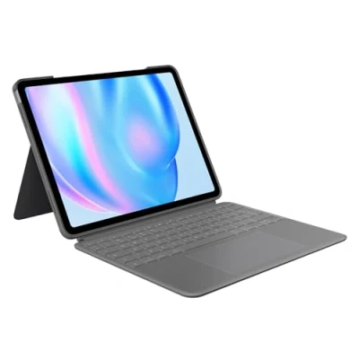 Afbeelding van Logitech Combo Touch Keyboard Case Apple iPad Air (2024) 13 Grijs Qwerty UK