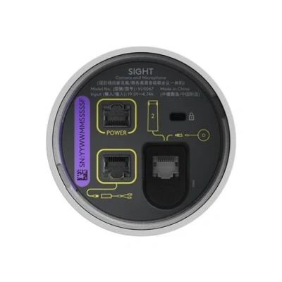 Image de Logitech Sight Caméra pour conférence couleur 4K audio câblé PoE Plus