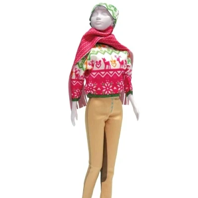 Afbeelding van Making Couture Outfit kit Kathy Pink Dress YourDoll PN 0164652