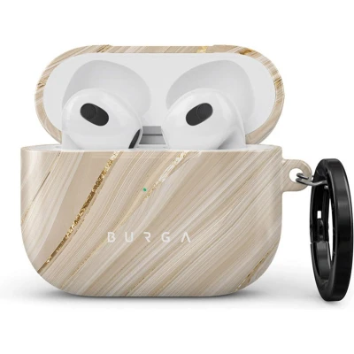 Afbeelding van Burga Hoesje Geschikt voor Airpods 3 (2021) case beige