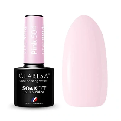 Afbeelding van CLARESA Soakoff UV/LED gel, 5 ml, roze