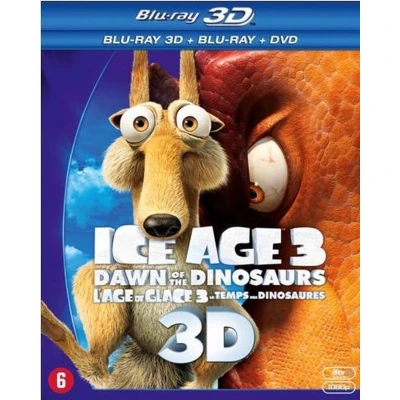 Afbeelding van Ice Age 3: Dawn Of The Dinosaurs (3D Blu ray)