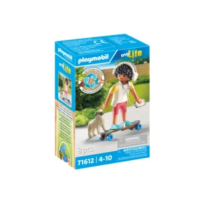 Afbeelding van Playmobil My Life Jongen met hond 71612