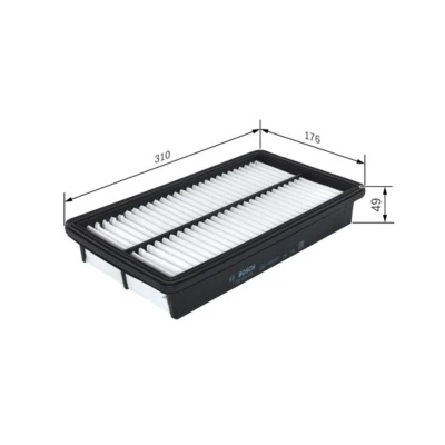 Afbeelding van Bosch Luchtfilter F 026 400 495