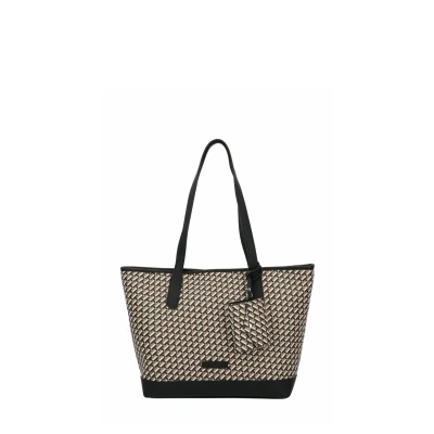 Afbeelding van TOM TAILOR Shopper Xenia Zip Black bruine